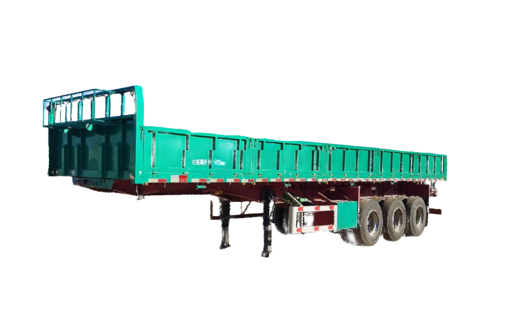 侧翻自卸半挂车