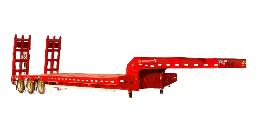 低平板运输半挂车